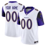 Ravens Baltimore Flag Vapor Limited Custom Jersey – All Stitched