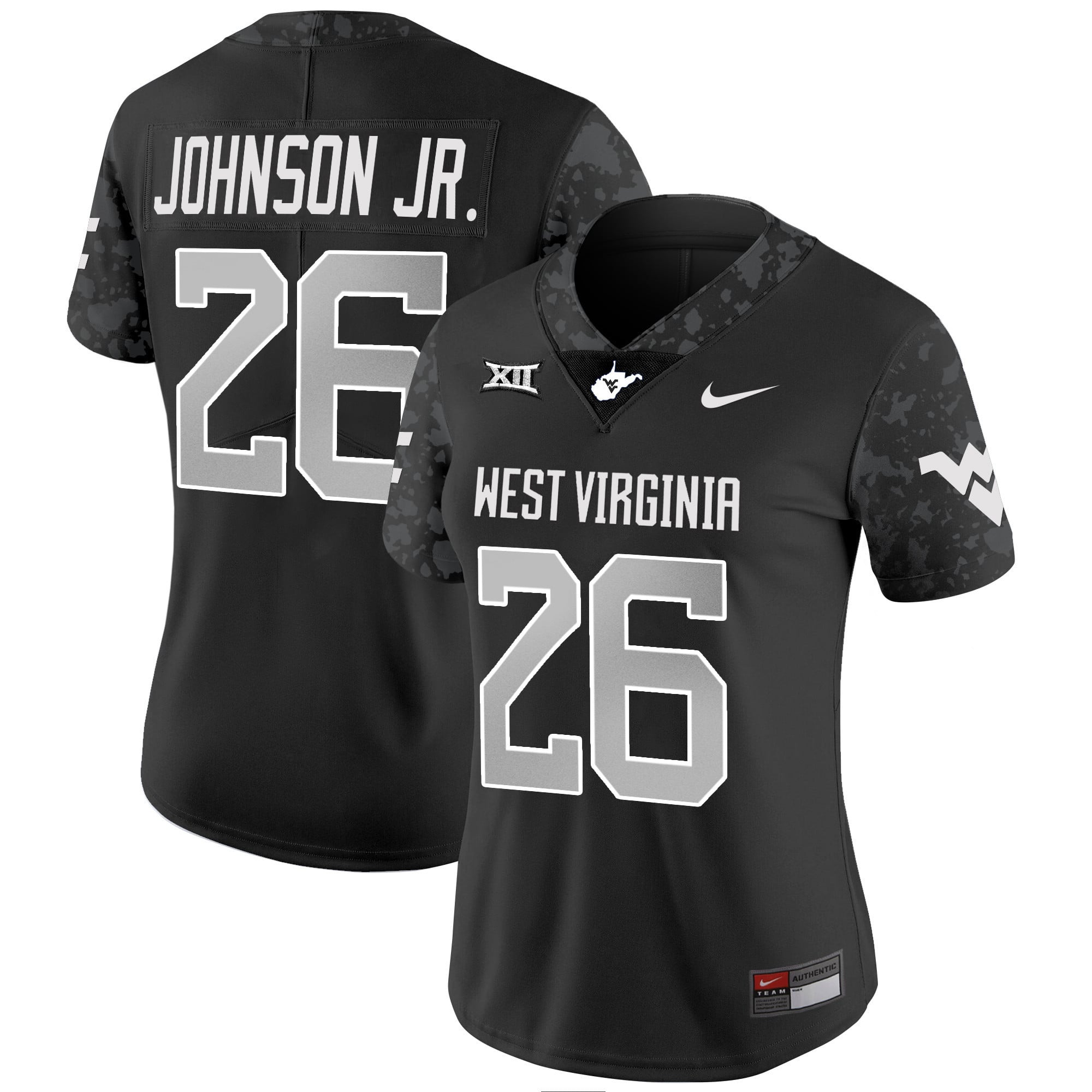 Women’s West Virginia Mountaineers 2024 Vapor Limited Jersey V2 – All Stitched