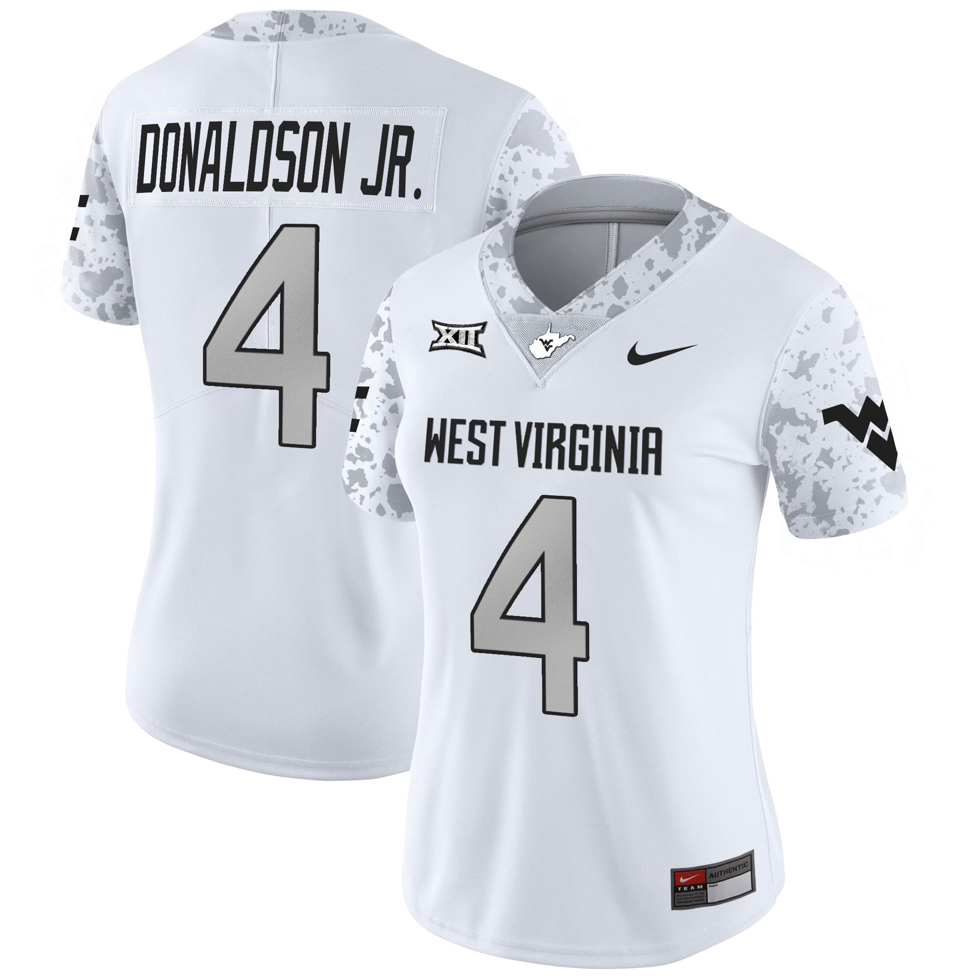 Women’s West Virginia Mountaineers 2024 Vapor Limited Jersey V2 – All Stitched