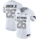 Women’s West Virginia Mountaineers 2024 Vapor Limited Jersey V2 – All Stitched