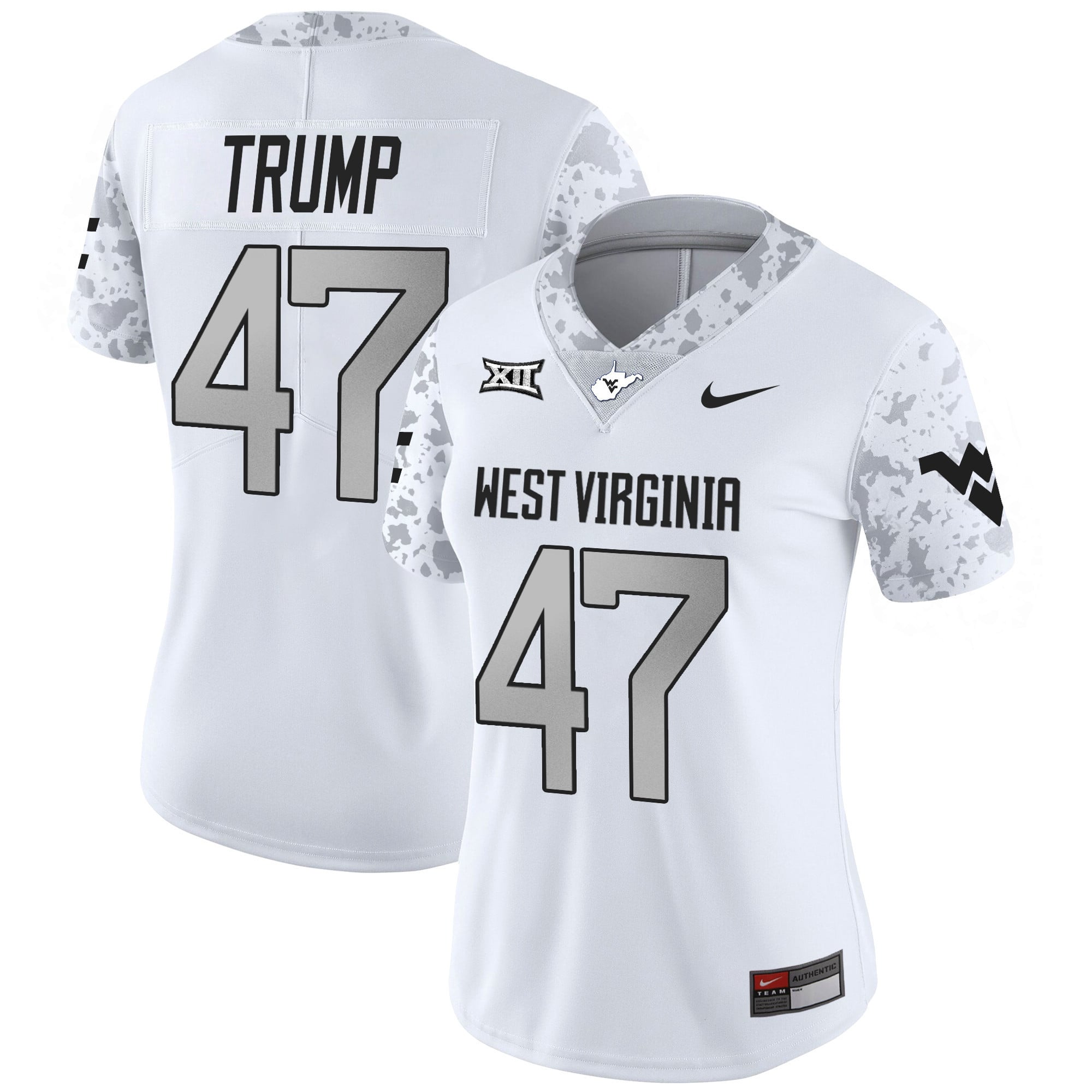 Women’s West Virginia Mountaineers 2024 Vapor Limited Jersey V2 – All Stitched