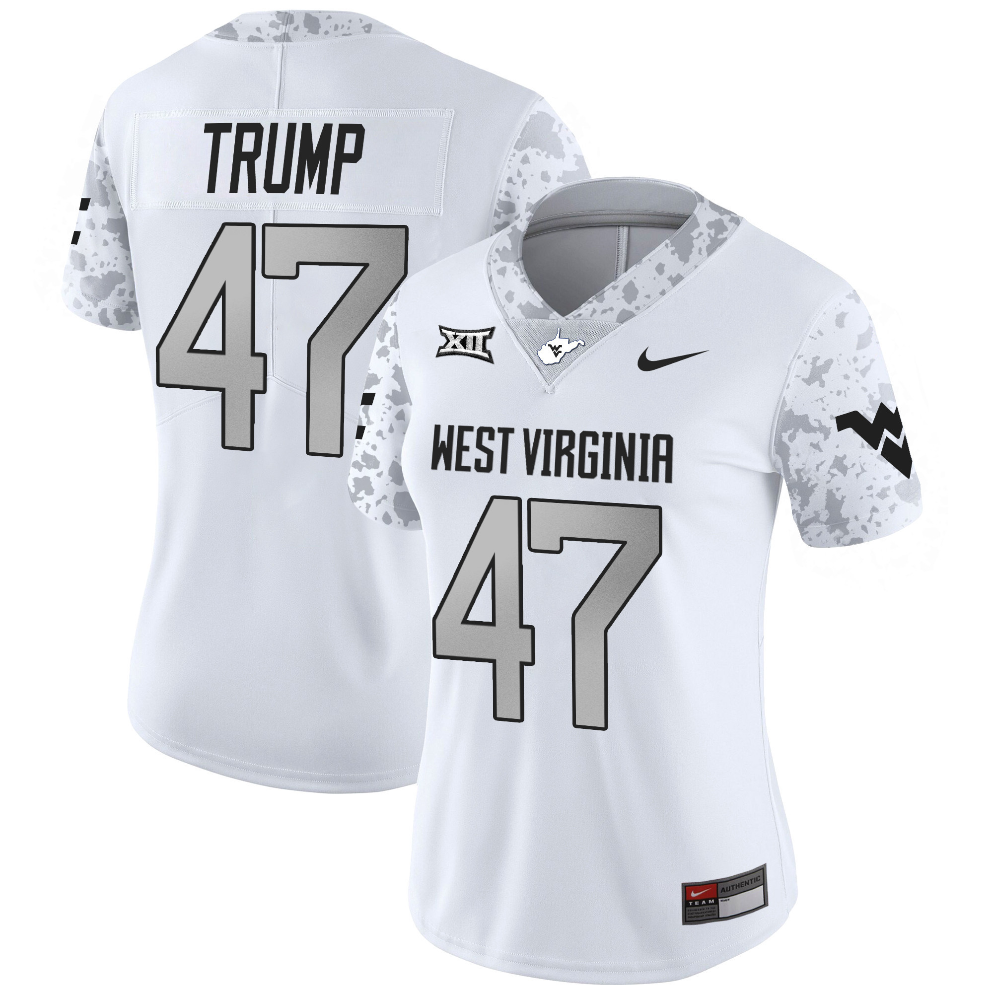 Women’s West Virginia Mountaineers 2024 Vapor Limited Jersey V2 – All Stitched