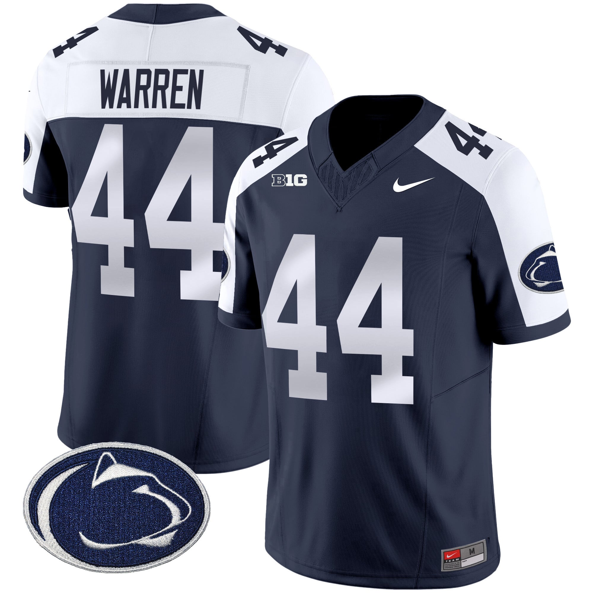 Men’s Penn State Nittany Lions Vapor Limited Jersey – All Stitched