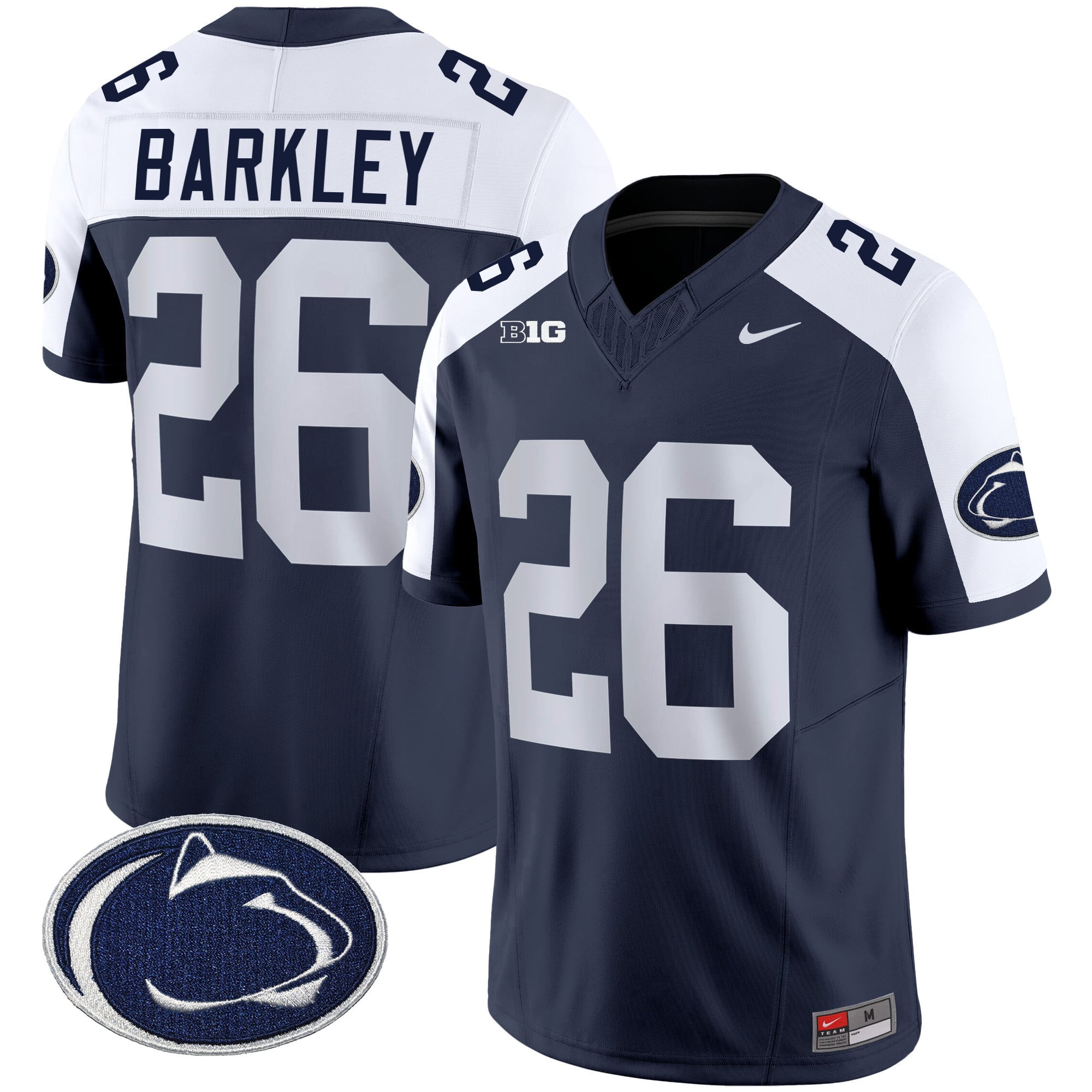 Men’s Penn State Nittany Lions Vapor Limited Jersey – All Stitched