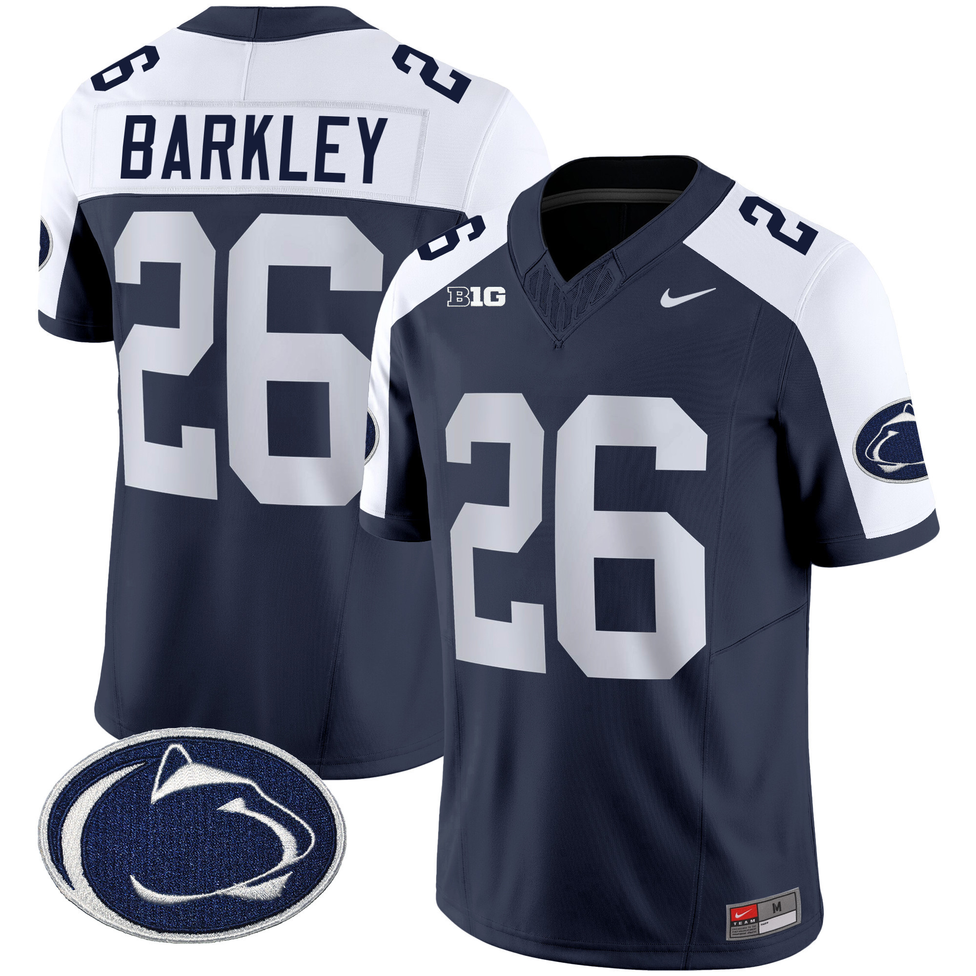 Men’s Penn State Nittany Lions Vapor Limited Jersey – All Stitched