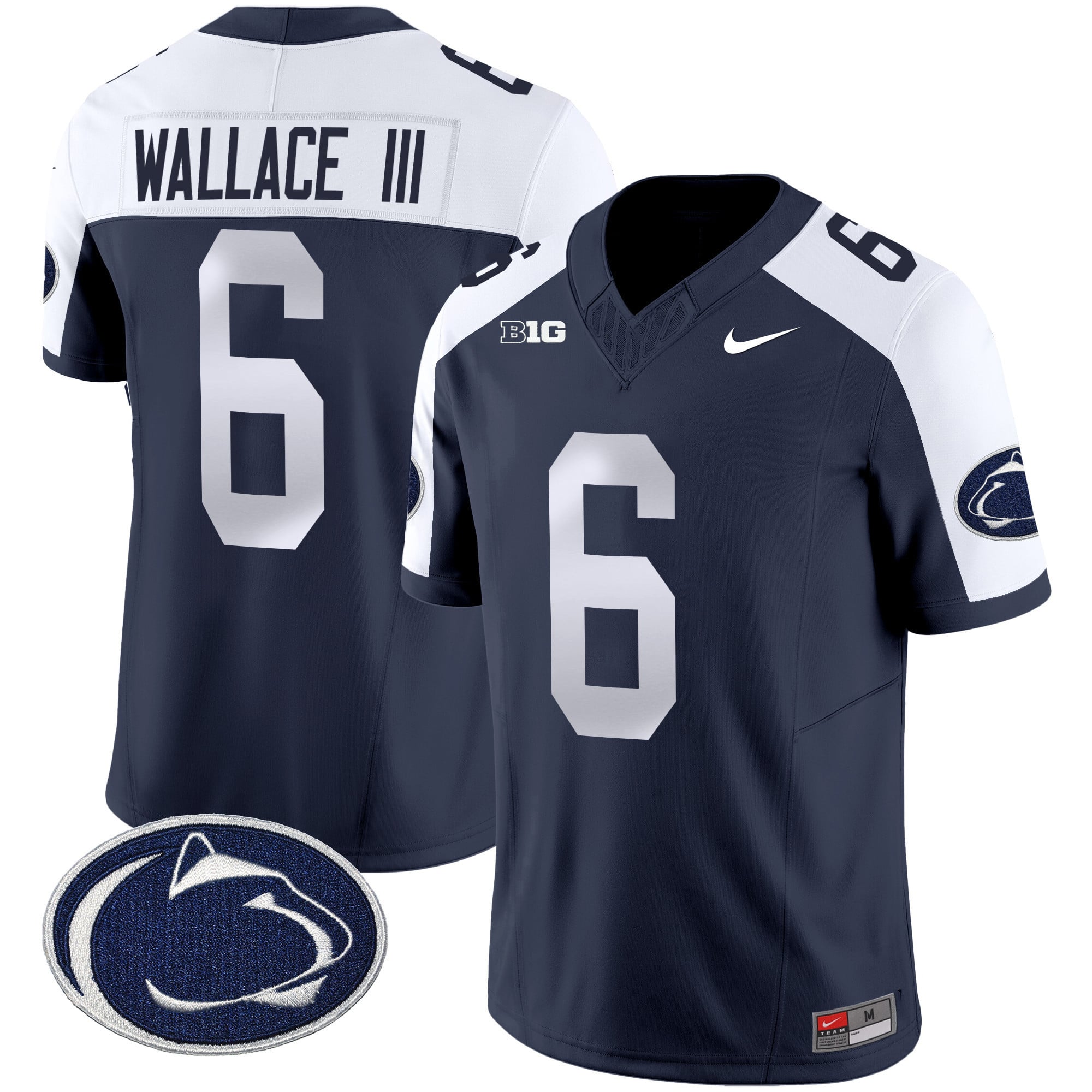 Men’s Penn State Nittany Lions Vapor Limited Jersey – All Stitched