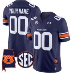 Auburn Tigers 2024 Alabama Patch Vapor Limited Custom Jersey – All Stitched