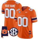 Auburn Tigers 2024 Alabama Patch Vapor Limited Custom Jersey – All Stitched