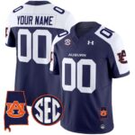 Auburn Tigers 2024 Alabama Patch Vapor Limited Custom Jersey – All Stitched
