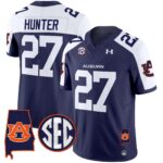 Men’s Auburn Tigers 2024 Alabama Patch Vapor Limited Jersey – All Stitched