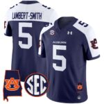 Men’s Auburn Tigers 2024 Alabama Patch Vapor Limited Jersey – All Stitched