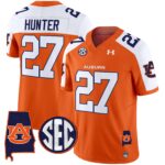 Men’s Auburn Tigers 2024 Alabama Patch Vapor Limited Jersey – All Stitched