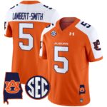 Men’s Auburn Tigers 2024 Alabama Patch Vapor Limited Jersey – All Stitched