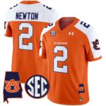 Men’s Auburn Tigers 2024 Alabama Patch Vapor Limited Jersey – All Stitched