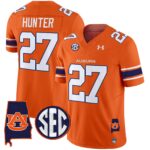 Men’s Auburn Tigers 2024 Alabama Patch Vapor Limited Jersey – All Stitched