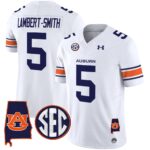 Men’s Auburn Tigers 2024 Alabama Patch Vapor Limited Jersey – All Stitched
