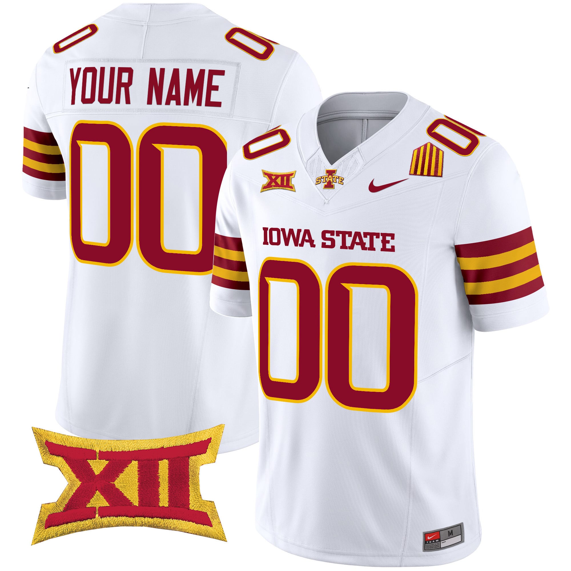 Iowa State Cyclones 2024 Vapor Limited Custom Jersey – All Stitched
