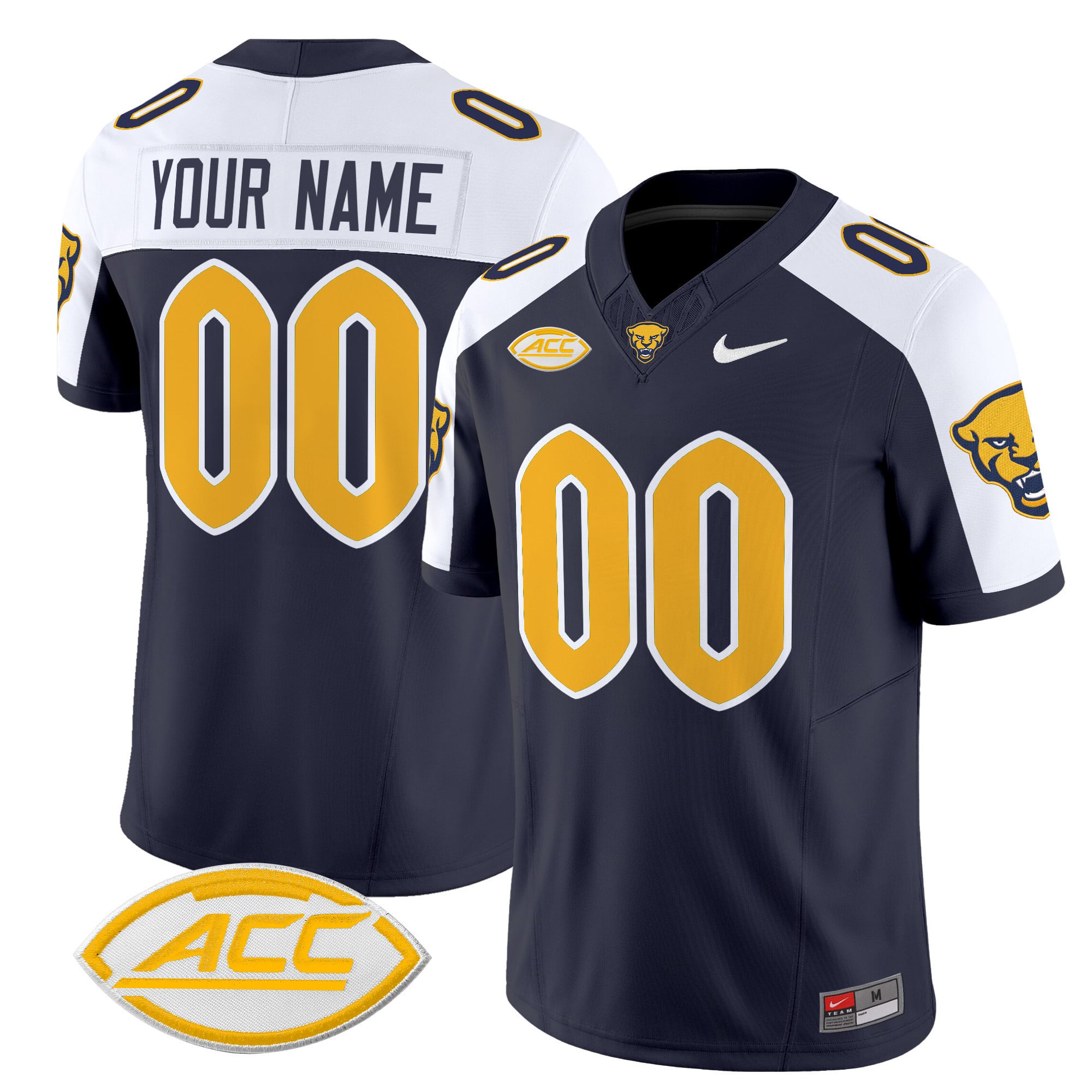 Pittsburgh Panthers 2024 Vapor Limited Custom Jersey – All Stitched