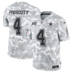 Dallas Cowboys 2024 Salute to Service Vapor Limited Jersey – Arctic Camo