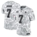 Dallas Cowboys 2024 Salute to Service Vapor Limited Jersey – Arctic Camo