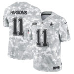 Dallas Cowboys 2024 Salute to Service Vapor Limited Jersey – Arctic Camo