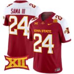 Men’s Iowa State Cyclones 2024 Vapor Limited Jersey – All Stitched