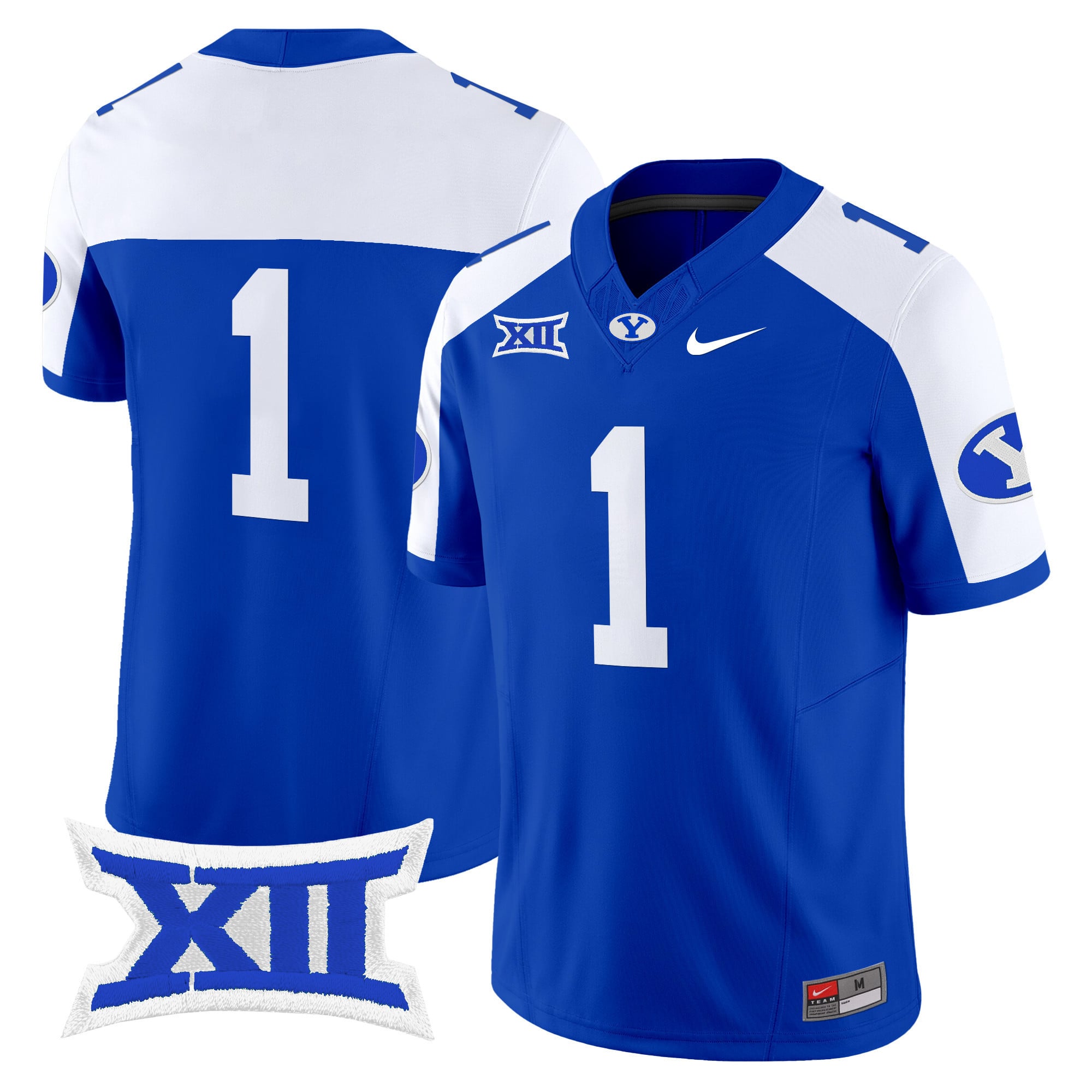 Men’s BYU Cougars 2024 Vapor Limited Jersey – All Stitched