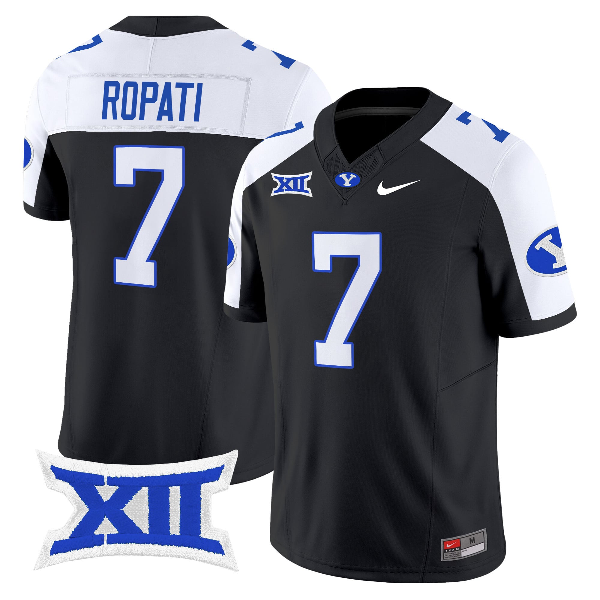 Men’s BYU Cougars 2024 Vapor Limited Jersey – All Stitched