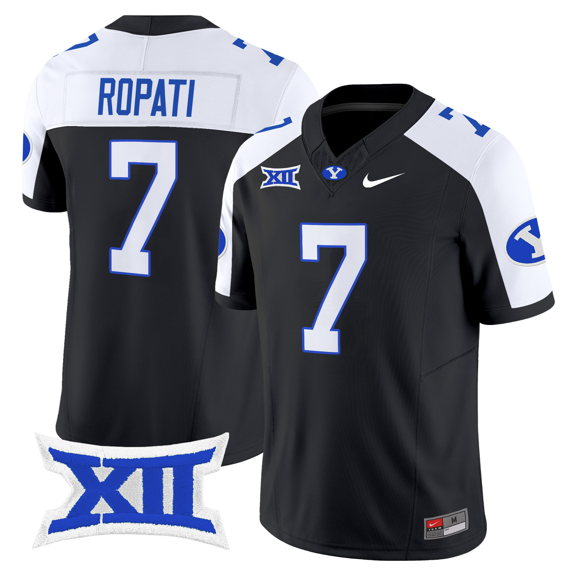 Men’s BYU Cougars 2024 Vapor Limited Jersey – All Stitched