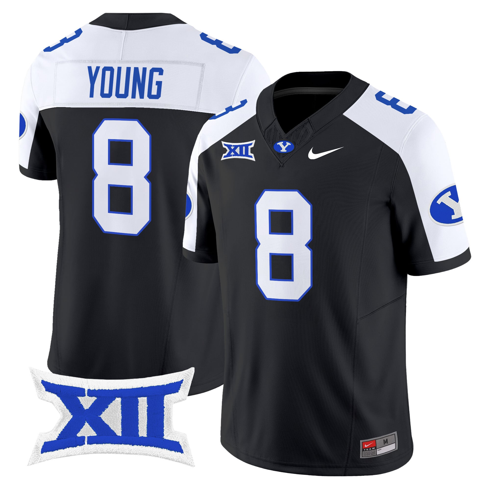 Men’s BYU Cougars 2024 Vapor Limited Jersey – All Stitched