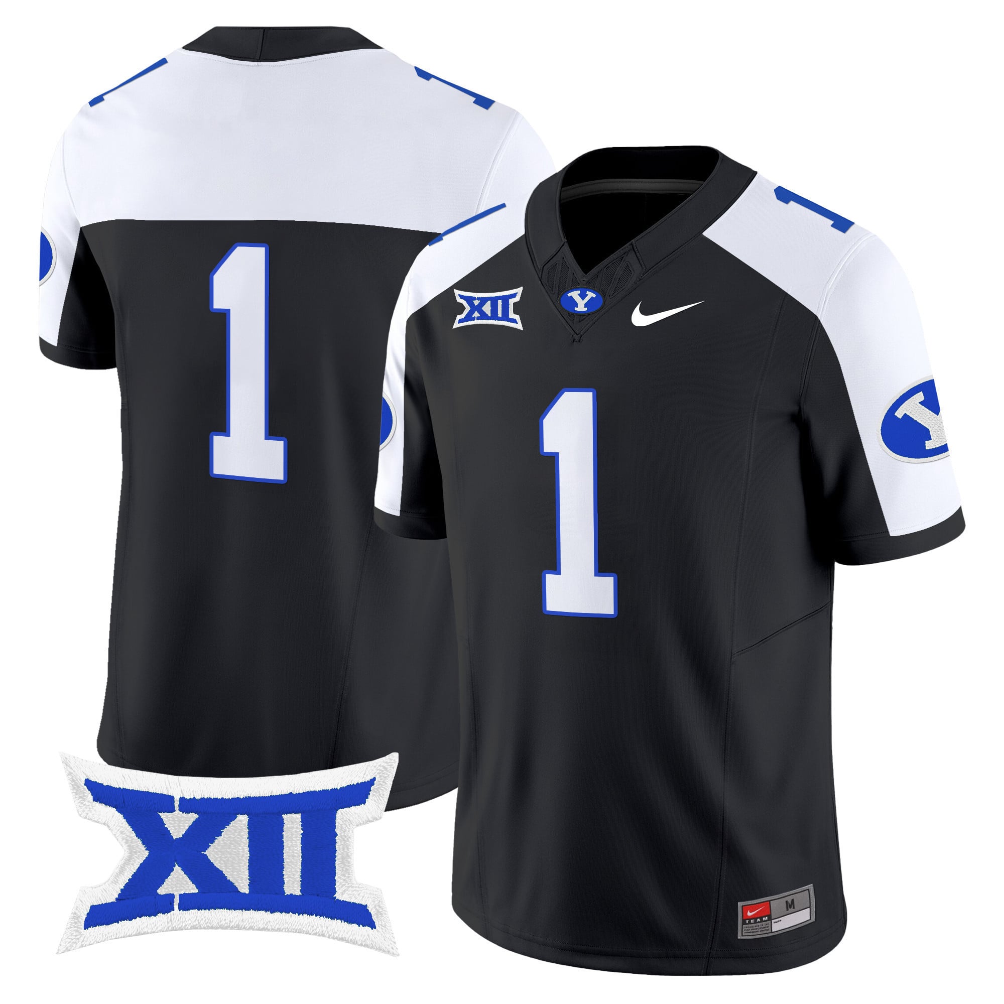 Men’s BYU Cougars 2024 Vapor Limited Jersey – All Stitched