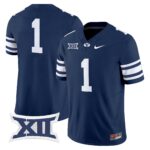 Men’s BYU Cougars 2024 Vapor Limited Jersey – All Stitched