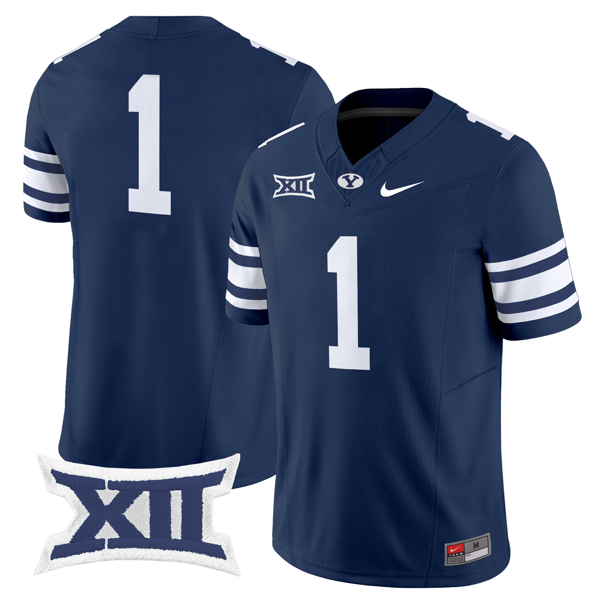 Men’s BYU Cougars 2024 Vapor Limited Jersey – All Stitched