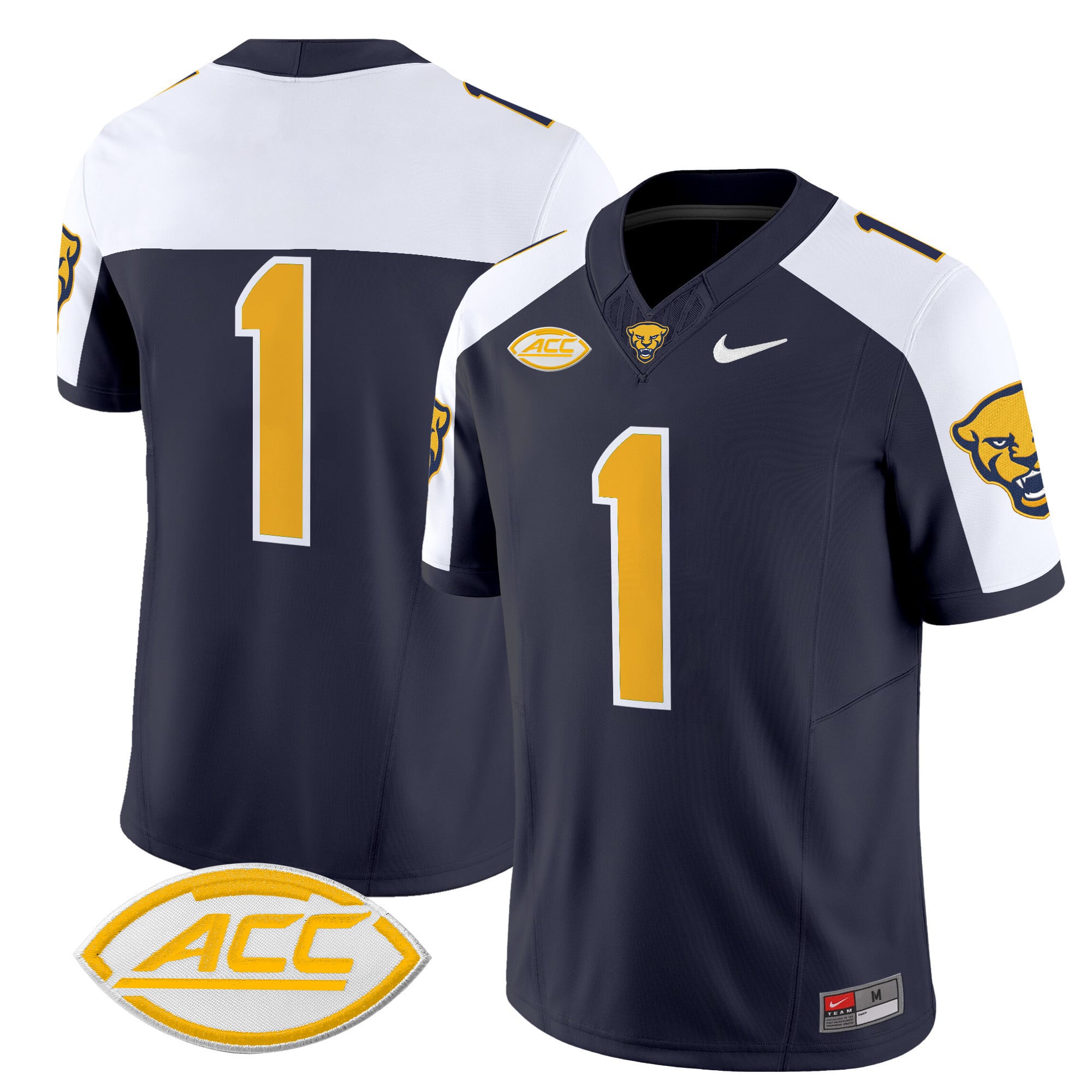 Men’s Pittsburgh Panthers 2024 Vapor Limited Jersey – All Stitched