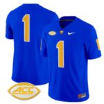 Men’s Pittsburgh Panthers 2024 Vapor Limited Jersey – All Stitched