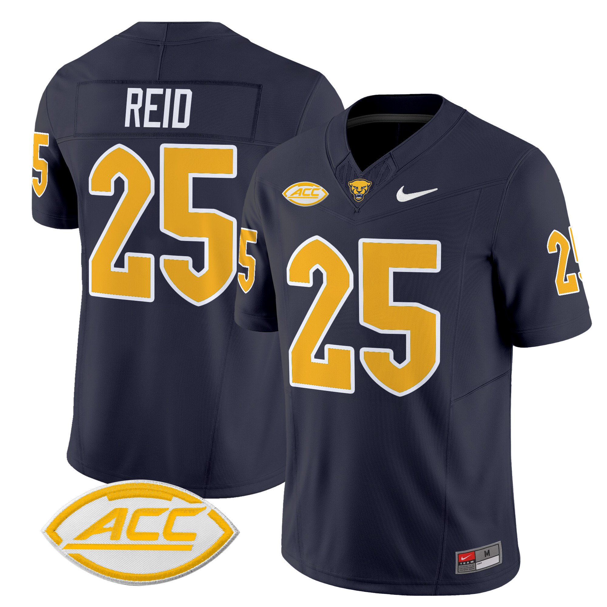 Men’s Pittsburgh Panthers 2024 Vapor Limited Jersey – All Stitched