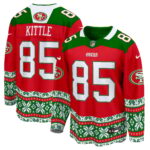 Men’s 49ers 2024 Christmas Premier Breakaway Jersey – All Printed