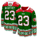 Men’s 49ers 2024 Christmas Premier Breakaway Jersey – All Printed
