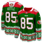 Men’s 49ers 2024 Christmas Premier Breakaway Jersey – All Printed