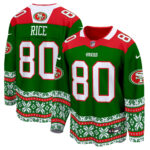 Men’s 49ers 2024 Christmas Premier Breakaway Jersey – All Printed