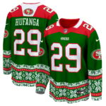 Men’s 49ers 2024 Christmas Premier Breakaway Jersey – All Printed