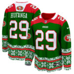 Men’s 49ers 2024 Christmas Premier Breakaway Jersey – All Printed