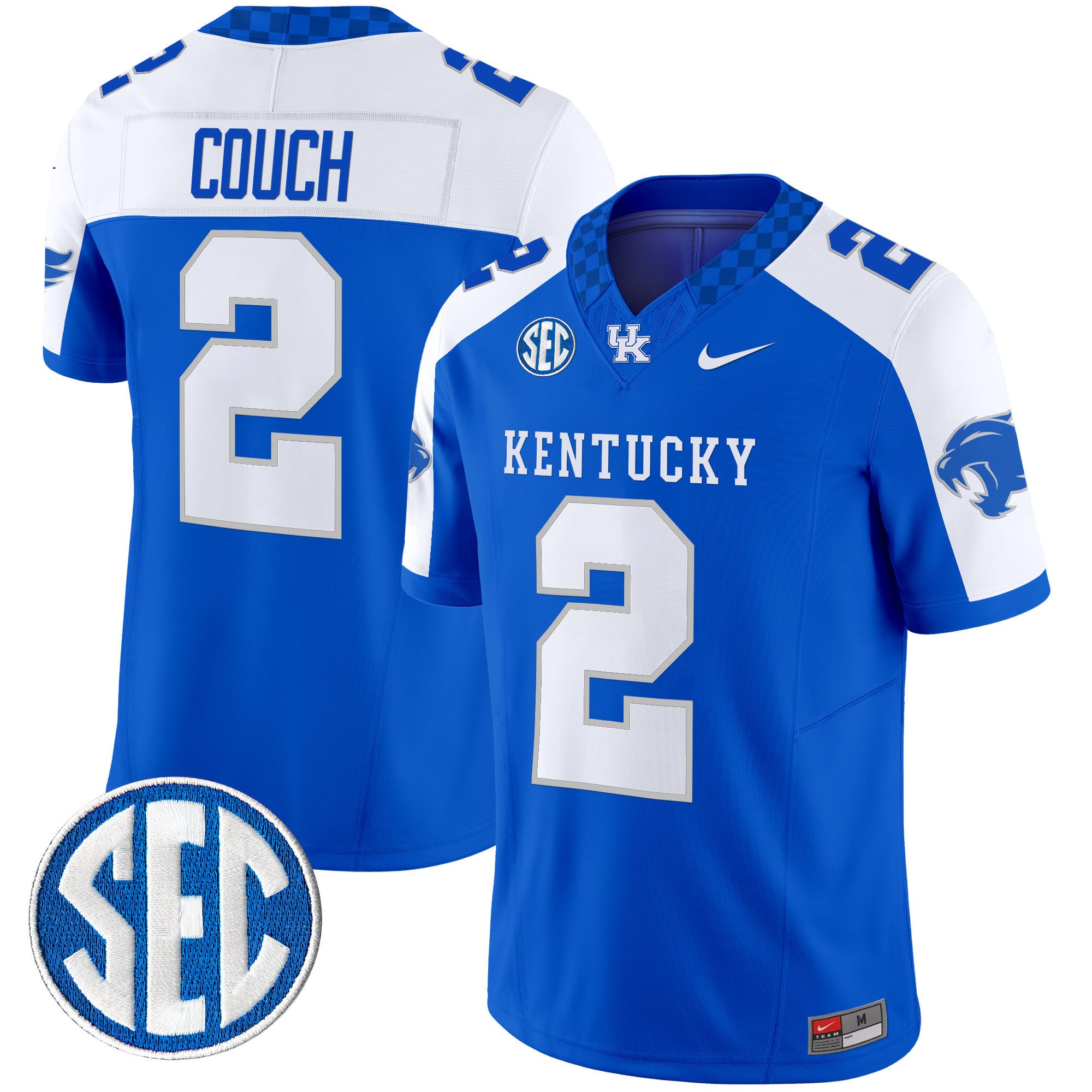 Men’s Kentucky Wildcats 2024 Vapor Limited Jersey – All Stitched