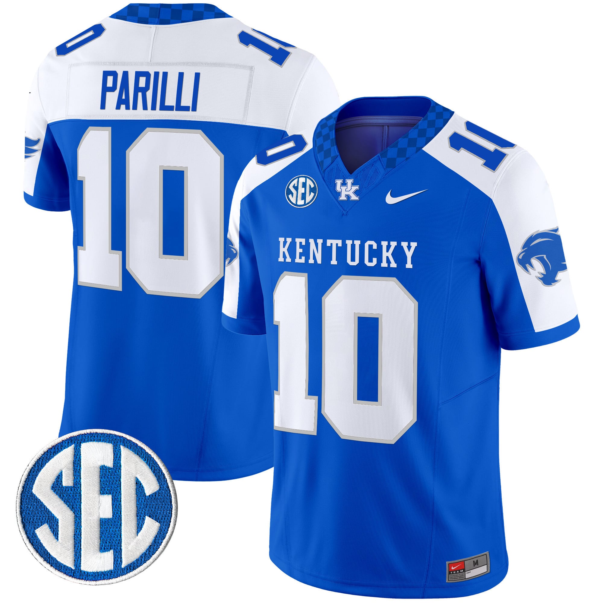 Men’s Kentucky Wildcats 2024 Vapor Limited Jersey – All Stitched