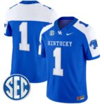 Men’s Kentucky Wildcats 2024 Vapor Limited Jersey – All Stitched