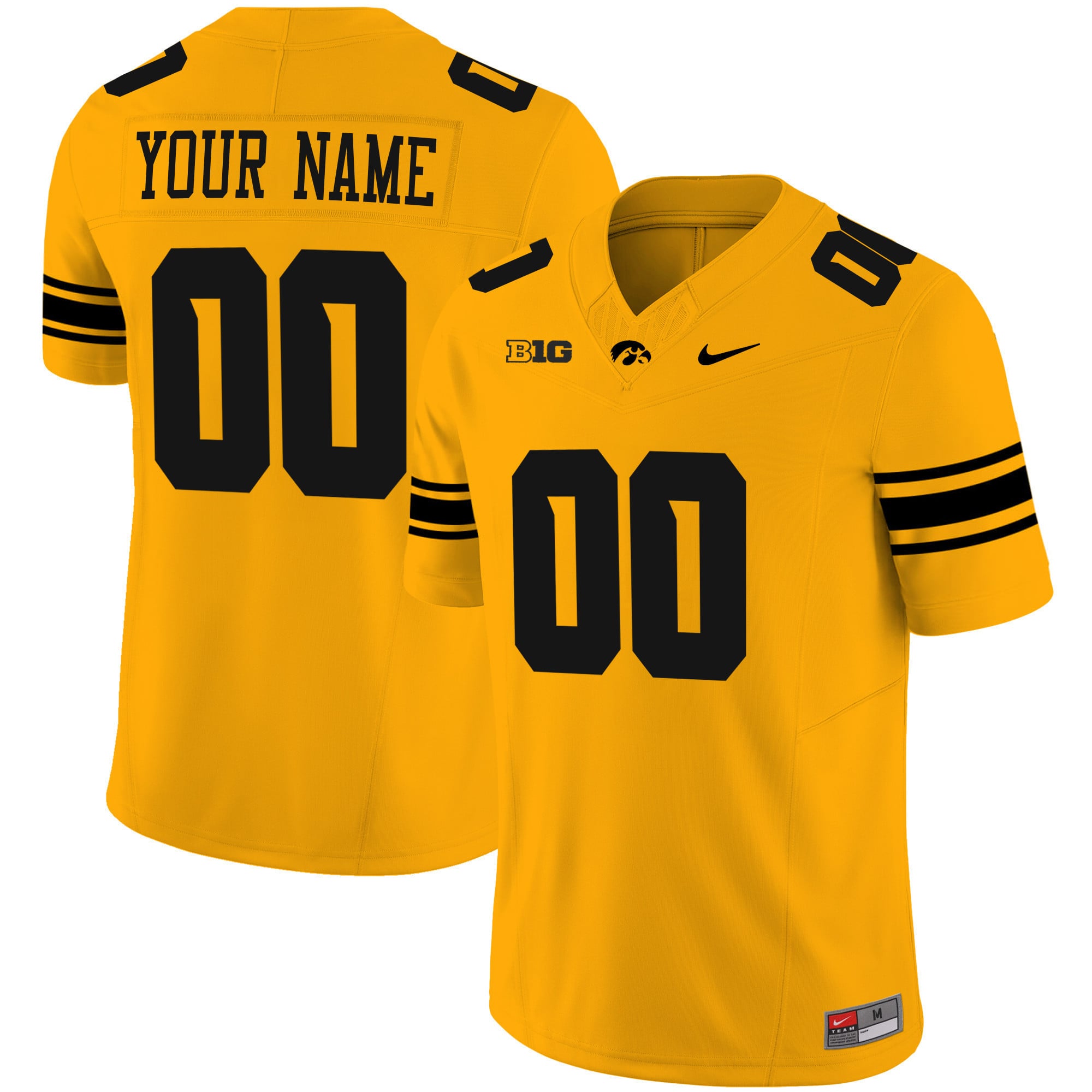 Iowa Hawkeye Vapor Limited Custom Jersey – All Stitched