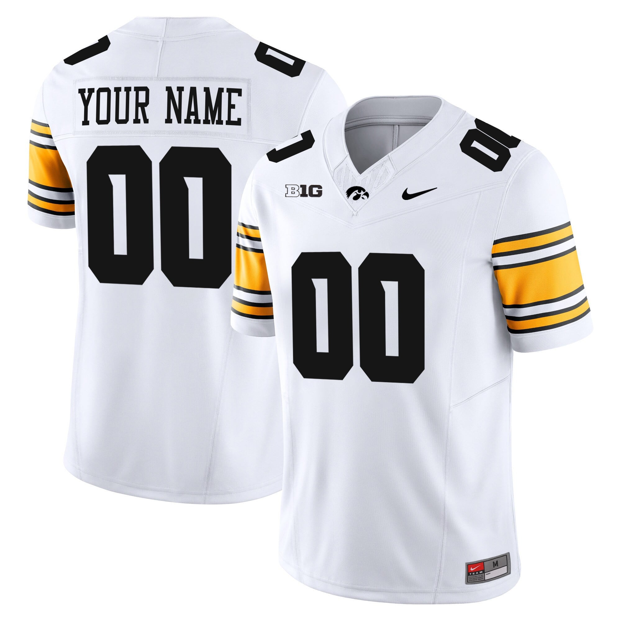 Iowa Hawkeye Vapor Limited Custom Jersey – All Stitched