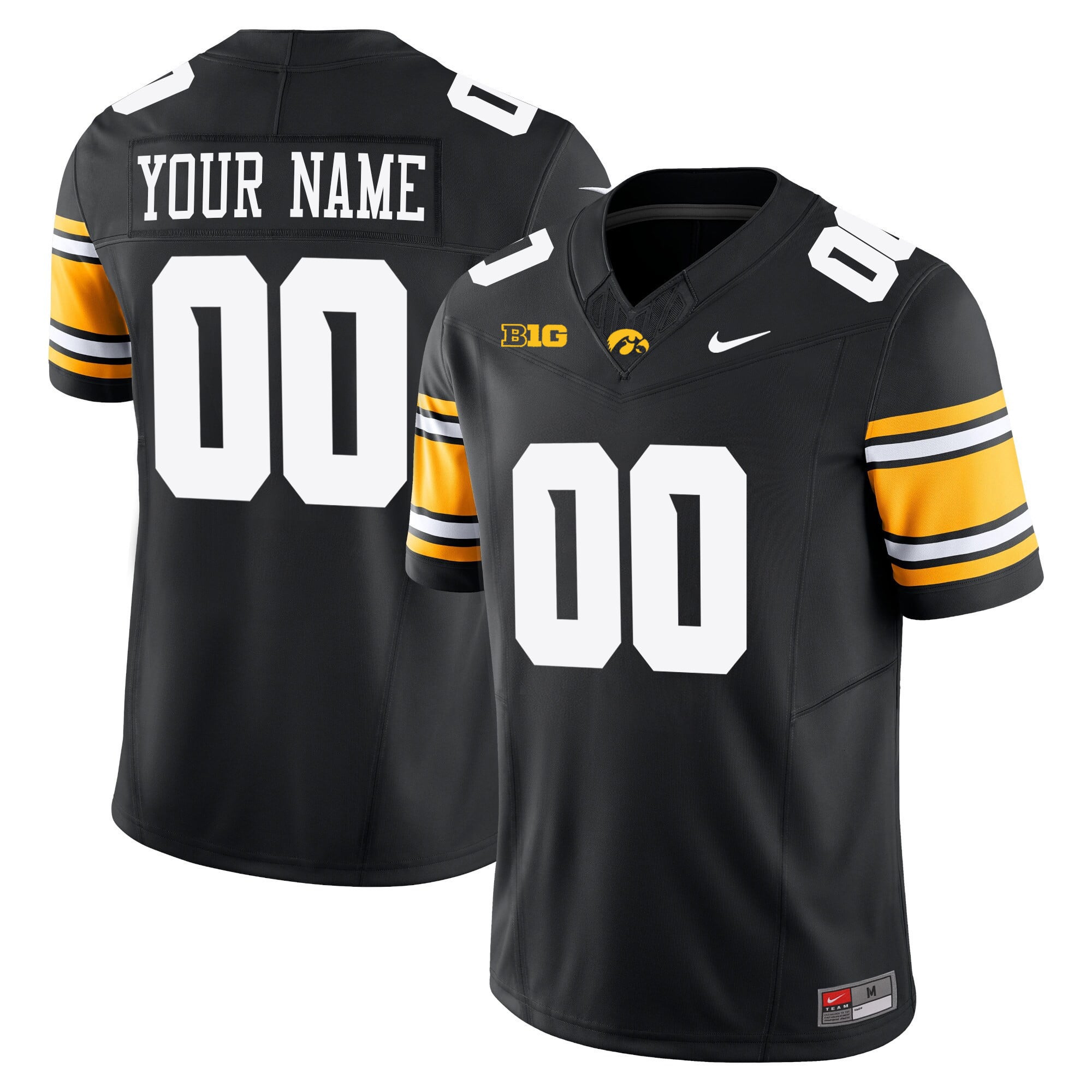 Iowa Hawkeye Vapor Limited Custom Jersey – All Stitched