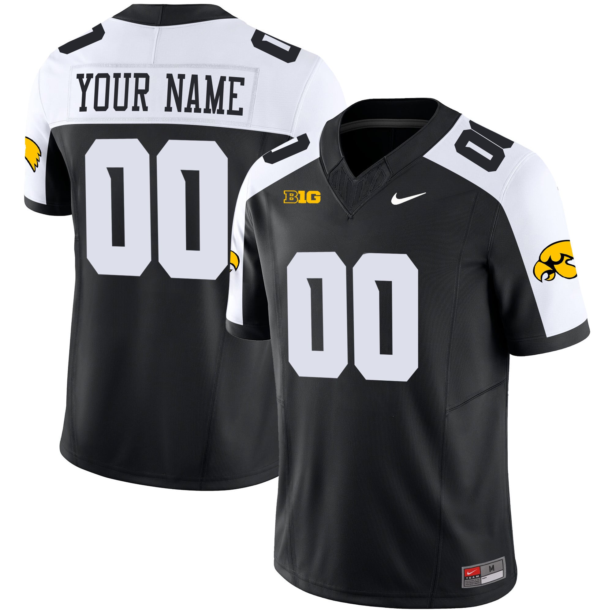 Iowa Hawkeye Vapor Limited Custom Jersey – All Stitched