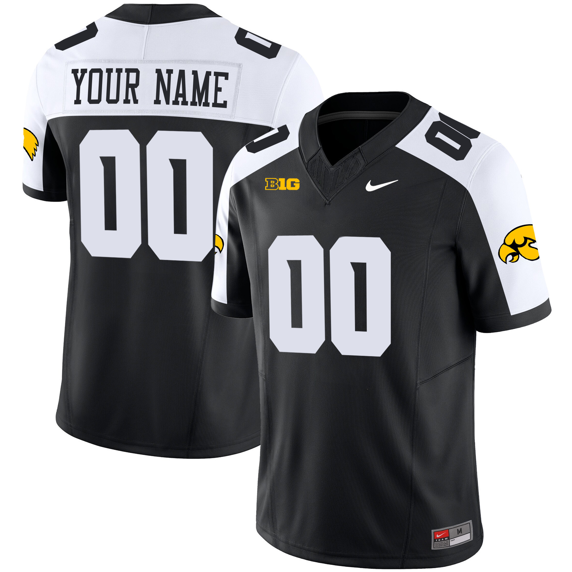 Iowa Hawkeye Vapor Limited Custom Jersey – All Stitched